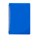 Зошит для записів Buromax Gloss А5 80 арк. у клітинку з пластиковою обкладинкою Синій (BM.24552151-02)