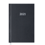 Ежедневник датированный 2021 Buromax Strong А6 336 с. L2U Черный (BM.2515-01)