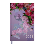 Ежедневник датированный 2021 Buromax Filling А6 336 с. Красный (BM.2539-05)