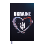 Щоденник датований 2021 Buromax Ukraine А6 336 с. Чорний (BM.2562-01)