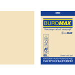 Бумага цветная Buromax Euromax А4, 80г/м2, PASTEL, кремовый, 20л. (BM.2721220E-49)