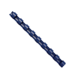 Пружины пластиковые Fellowes, 6 мм, синие, 100 шт (f.53451)