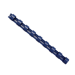 Пружины пластиковые Fellowes, 8 мм, синие, 100 шт (f.53455)