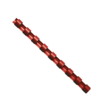 Пружини пластикові Fellowes, 14 мм, червоні, 100 шт (f.53468)