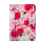 Папка-уголок Buromax пластиковая Romance А4 Розовый (BM.3966-10)