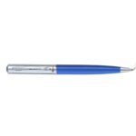Ручка шариковая Regal с глянцевым лакированным корпусом синего цвета в пластиковом футляре Синяя (R131222.PB10.B)