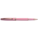 Ручка-роллер Regal с глянцевым лакированным корпусом розового цвета в подарочном футляре Черная (R38225.L.R)
