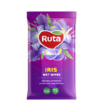 Салфетки влажные Ruta Selecta Iris c экстрактом ириса 15 шт. (rt .92427)