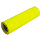 Цінники фігурні, тип A, 26х12 мм, 6 м, 500 шт, жовтий, 1 рул (ЦН.Ф.А.ж)