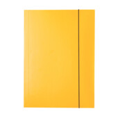 Папка на резинке картонная Esselte А4 желтая (13438)