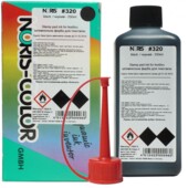 Штемпельная краска на спиртовой основе для тканей Noris 320, черный, 250 мл