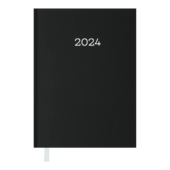 Щоденник датований 2024 Buromax MONOCHROME А5 чорний 336 с (BM.2160-01)