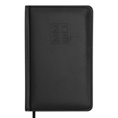 Ежедневник датированный 2026 Buromax Bravo А6 L2U черный 336 с (BM.2523-01)