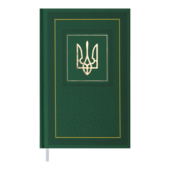 Ежедневник датированный 2022 Buromax NATION А6 зеленый 336 с (BM.2524-04)