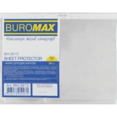Файли для документів Buromax, А4 +, глянсовий, 50 мкн, 100 шт (BM.3815)
