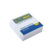 Блок белой бумаги для записей с клейким слоем Buromax 80х80мм 330 листов (BM.2200)