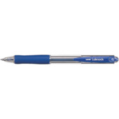 Ручка шариковая автоматическая Uni Laknock Micro, 0,5 мм, синий (SN-100.(05).Blue)
