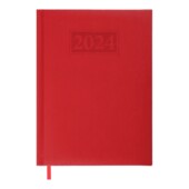 Ежедневник датированный 2024 Buromax GENTLE А5 красный 336 с (BM.2109-05)