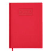 Ежедневник датированный 2026 Buromax GENTLE А5 красный 336 с (BM.2109-05)