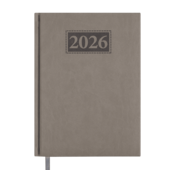 Щоденник датований 2026 Buromax GENTLE А5 сірий 336 с (BM.2109-09)
