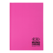 Щоденник шкільний Zibi Monochrome, B5, 40 арк., тверда обкладинка, матова ламінація, тиснення фольгою, рожевий (ZB.13760-10)