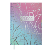 Ежедневник датированный 2024 Buromax MIRACLE А5 голубой 336 с (BM.2179-14)