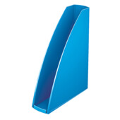 Лоток вертикальный Leitz WOW синий металлик (5277-10-36)