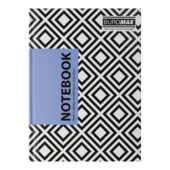 Записная книжка Buromax Insolito А5 96 л. в клетку твердая картонная обложка (BM.24511102-02)
