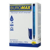 Ручка масляная Buromax Hypnos, синяя (BM.8353-01)