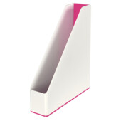 Лоток вертикальний Leitz WOW Duo Colour рожевий металік (5362-10-23)
