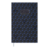 Ежедневник датированный 2022 Buromax VELVET А6 синий  336 с (BM.2521-02)