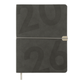 Ежедневник датированный 2026 Buromax BEST А5 серый 336 с (BM.2126-09)