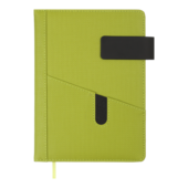 Щоденник недатований Buromax GALAXY А5 зелений 288 с (BM.2024-04)