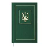 Ежедневник недатированный Buromax NATION А6 зеленый 288 с (BM.2625-04)