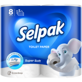 Папір туалетний Selpak 8рул (sp.04515)