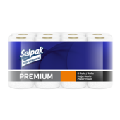 Полотенца SELPAK Premium 8рул (sp.18218)