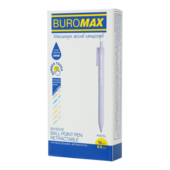 Ручка шариковая Buromax PASTEL Rubber Touch автомат 0,5мм (BM.8242)