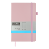 Книга записная ETALON 125*195 96л в точку искусственная кожа розовый (BM.291360-10)