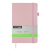 Книга записная ETALON 125*195 96л чистый блок искусственная кожа розовый (BM.291060-10)