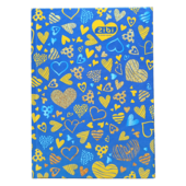 Щоденник шкільний Zibi Серця, B5, 40 арк., тверда обкладинка, матова ламінація, УФ-лак, тиснення фольгою (ZB.13765-06)