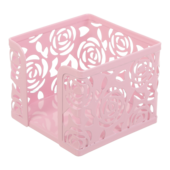 Бокс для бумаг Buromax ROSE розовый (BM.6217-10)
