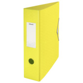 Папка-регистратор пластиковая Esselte Colour′ice А4 82мм желтый (626215)