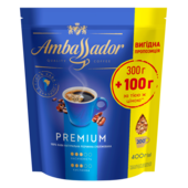Кава розчинна AMBASSADOR Premium 400г (am.53444)