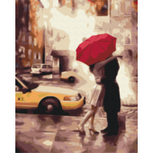Картина по номерам ZiBi Любовь в Нью-Йорке 40х50 (ZB.64031)