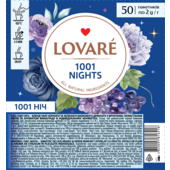 Чай бленд чорного та зеленого LOVARE 1001 Nights 50 пакетиків (lv.16218)
