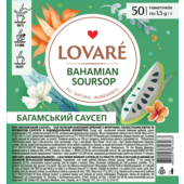 Чай зелений LOVARE Багамський саусеп 50 пакетиків (lv.16263)