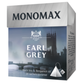 Чай черный Monomax 20 пакетиков Earl Grey (mn.78054)