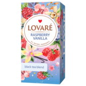 Чай чорний LOVARE Raspberry vanilla 24 пакетики (lv.72724)