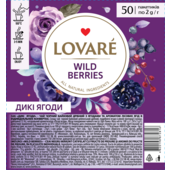 Чай чорний LOVARE Wild berry 50 пакетиків (lv.72816)