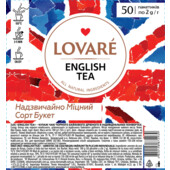 Чай чорний LOVARE English tea 50 пакетиків (lv.72939)